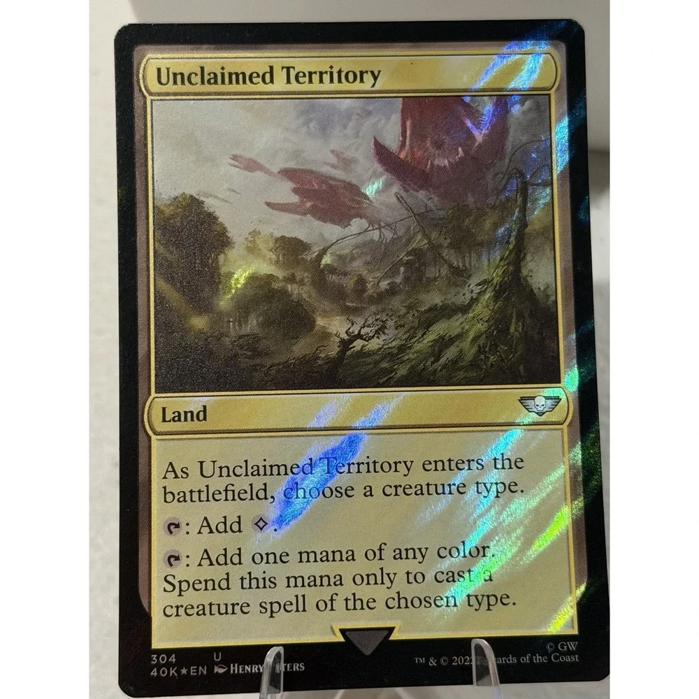 MTG Unclaimed Territory (Surge Foil) Warhammer 40,000 ⭐️ #304
